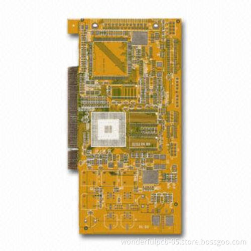 Double-sided PCB with White Solder Mask and 1.6mm Board Thickness